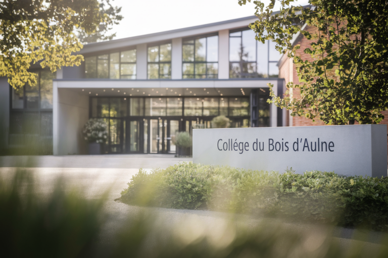 entree-college-moderne-arbres-ensoleille