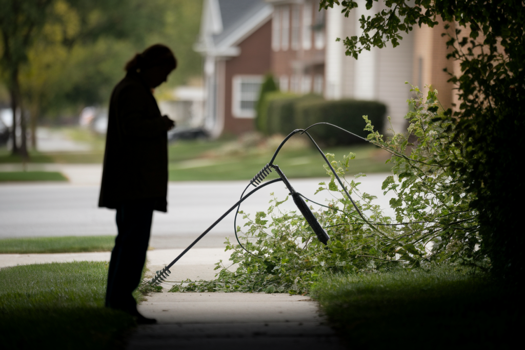 Câble téléphonique tombé : qui appeler pour signaler les dommages
