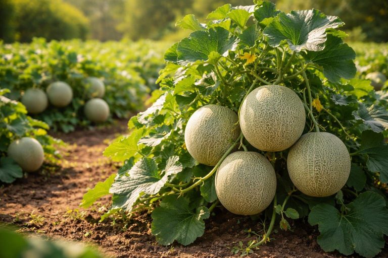 jardin-ensoleille-melons-murs-verdure