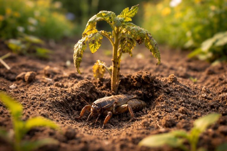 courtiliere-jardin-plante-abimee-ensoleille