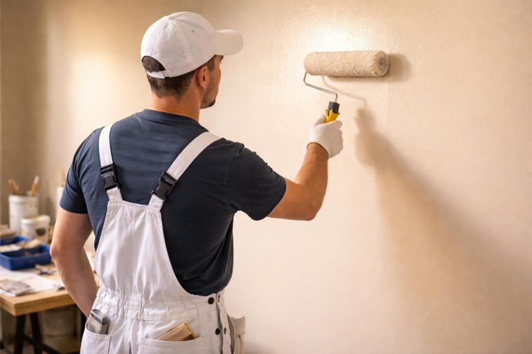 artisan-peinture-mur-interieur-rouleau