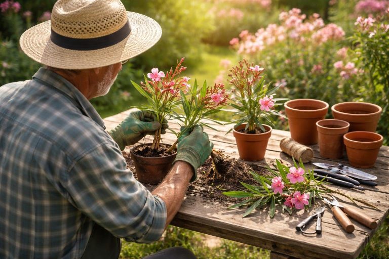 jardinier-chapeau-paille-boutures-jardin