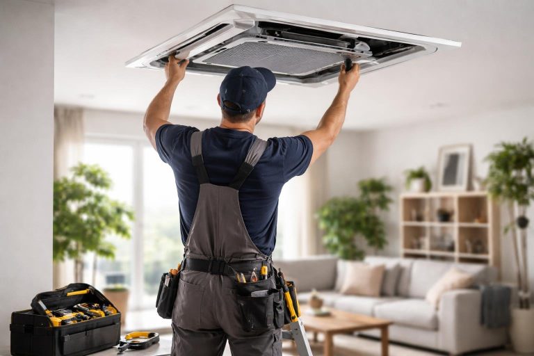 technicien-installation-ventilation-interieur-moderne